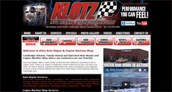 Desktop Screenshot of klotzautorepair.ca